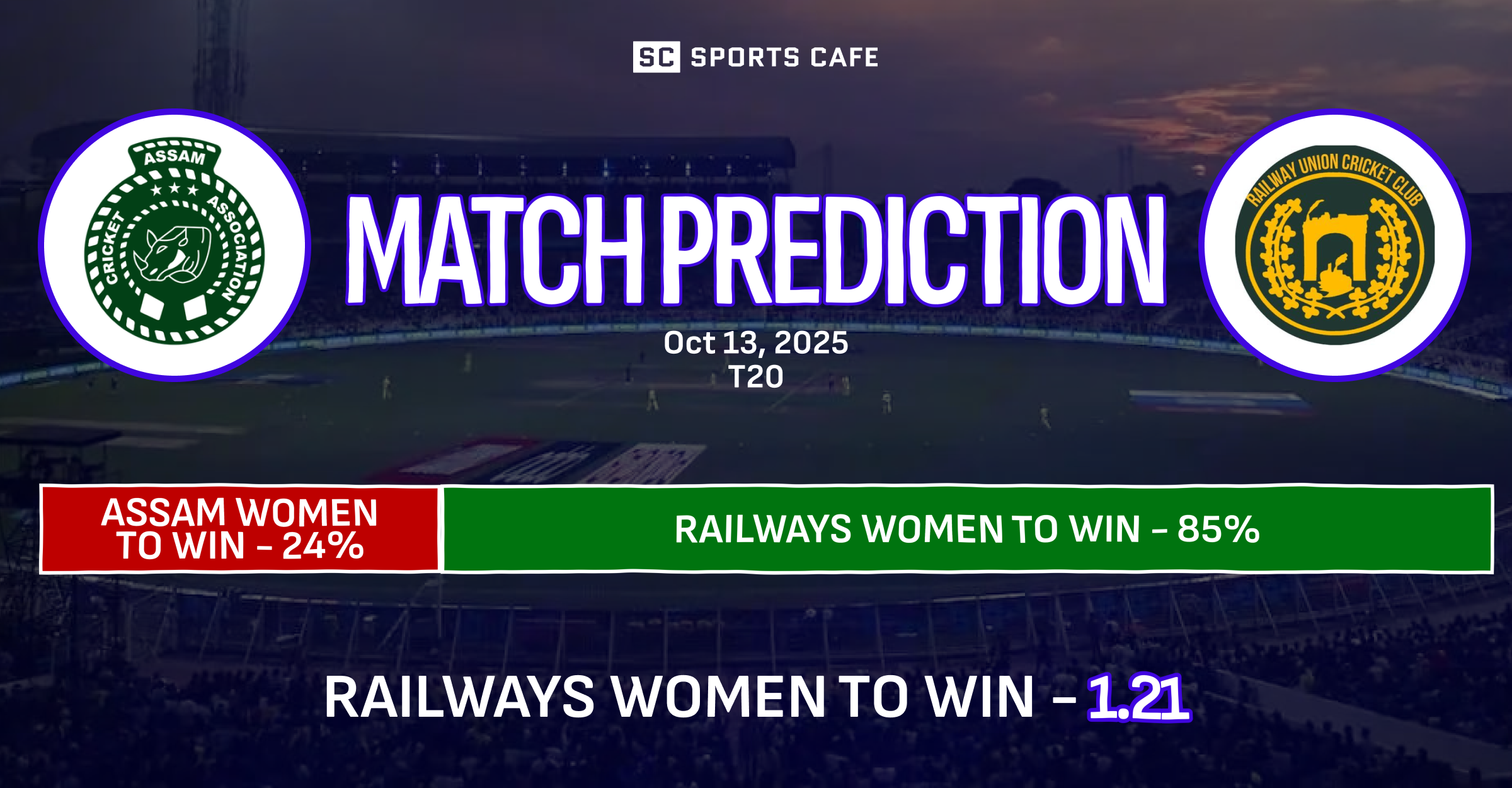 Assam Women vs Railways Women